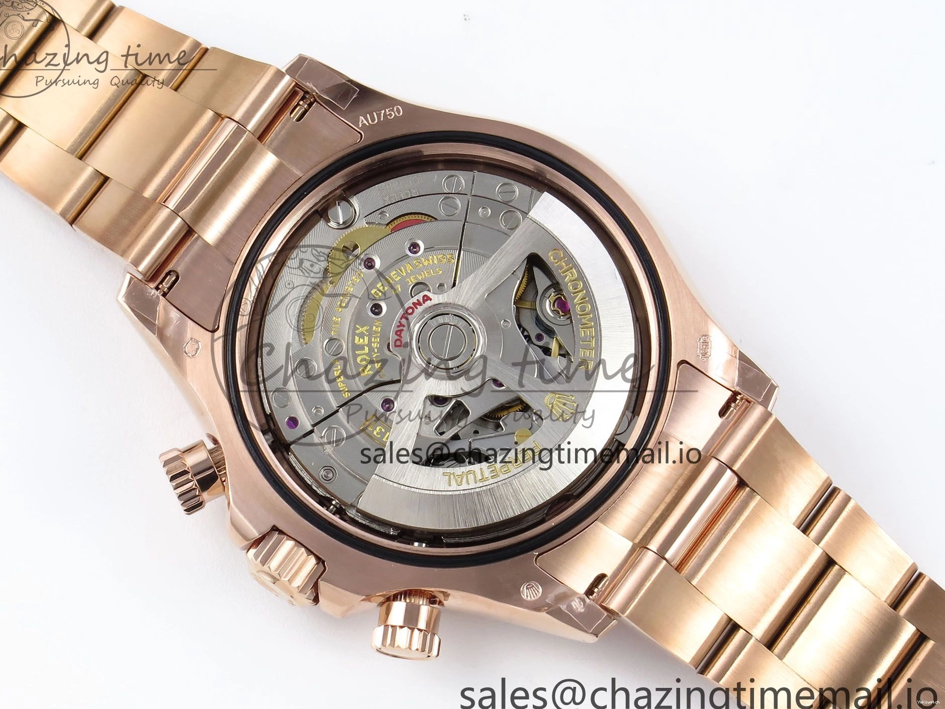SH4131 Dial V5 Edition 126505 Braclet RG QF on 1:1 RG Daytona Best Black 0510